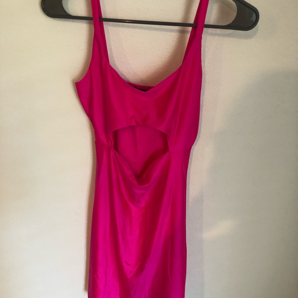 cute pink shein dress!